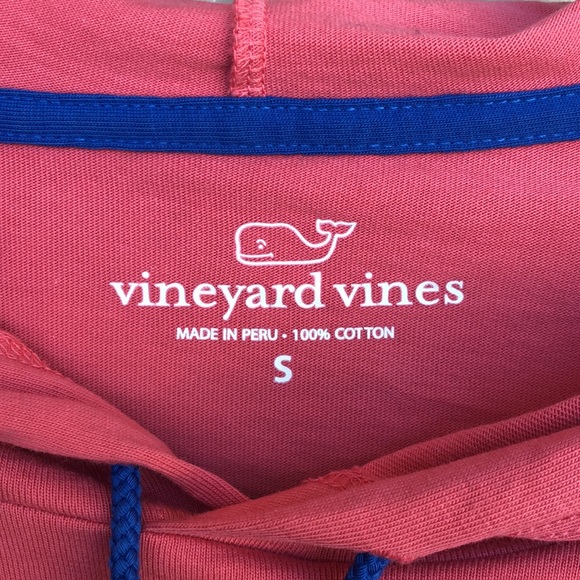 Vineyard Vines Long Sleeve Logo Pocket Tee Hoodie - Picture 4 of 7